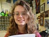 Ossining High School senior Caroline Reed