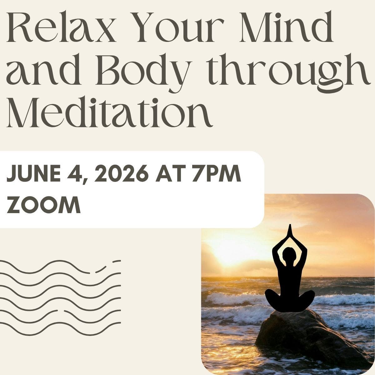 Relax Your Mind and Body through Meditation