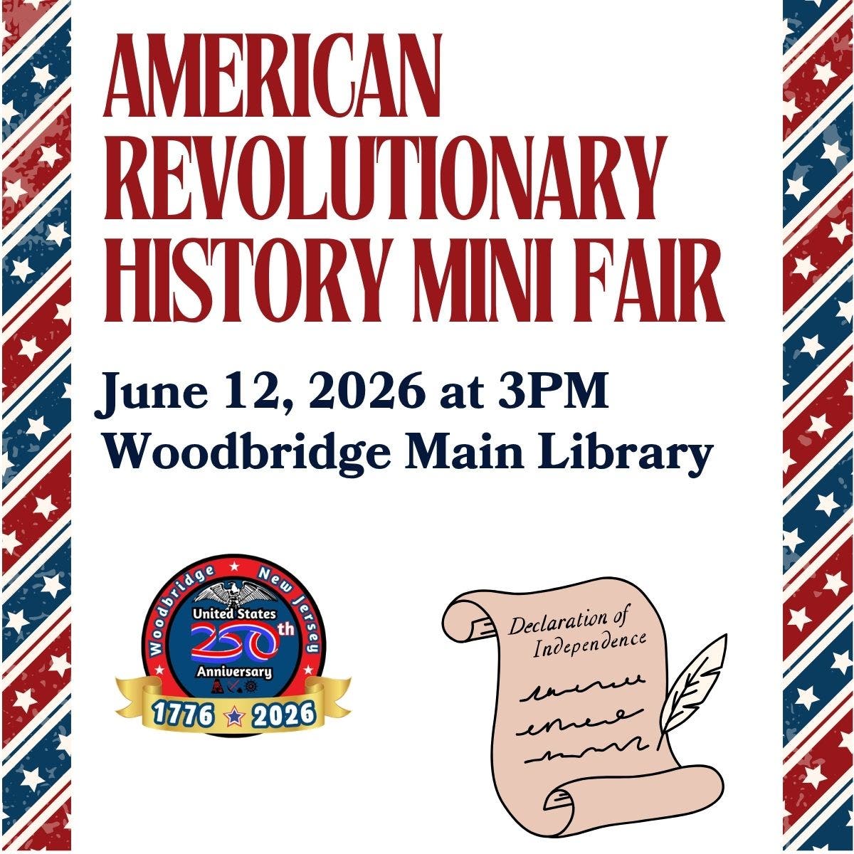 American Revolutionary History Mini Fair