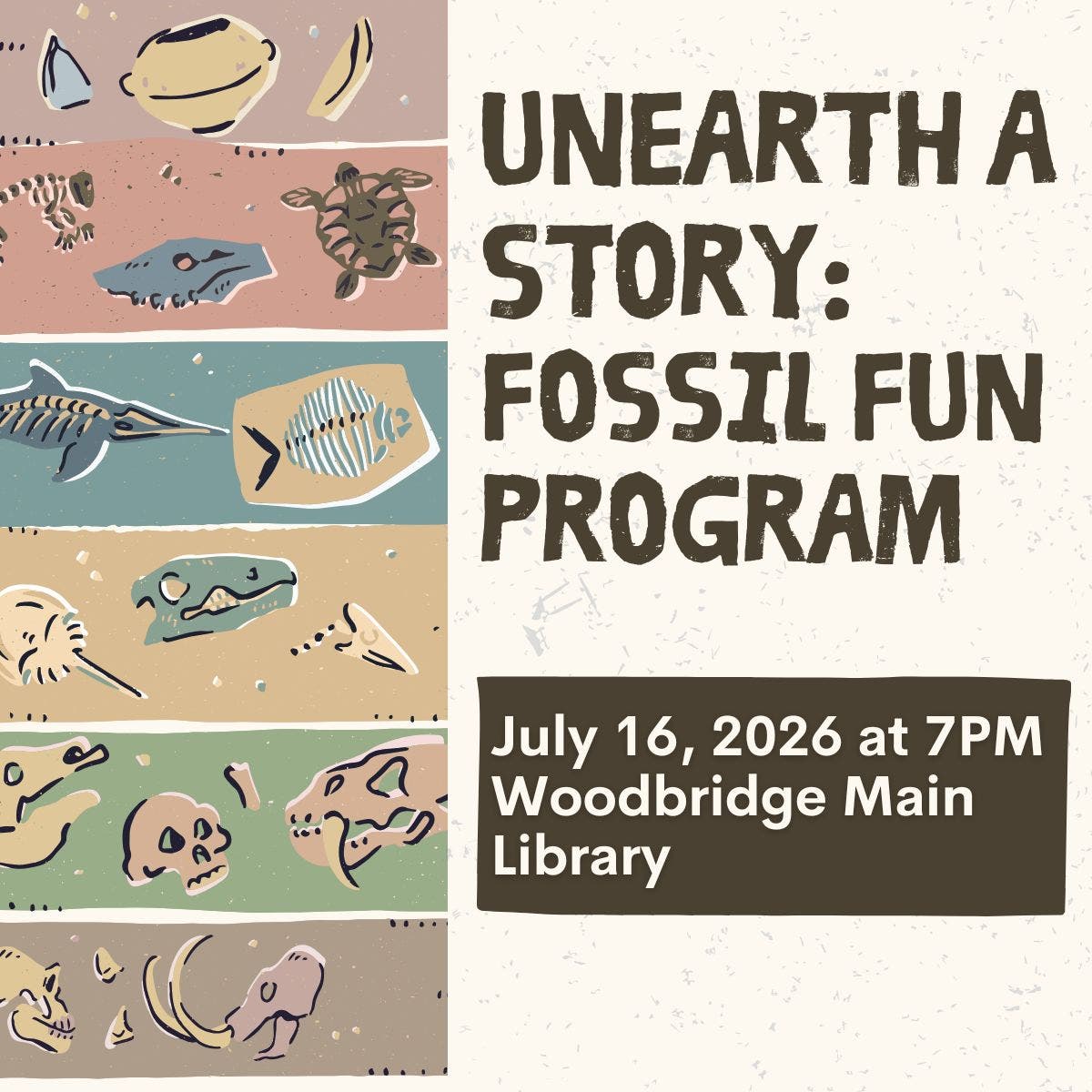 Unearth a Story: Fossil Fun Program