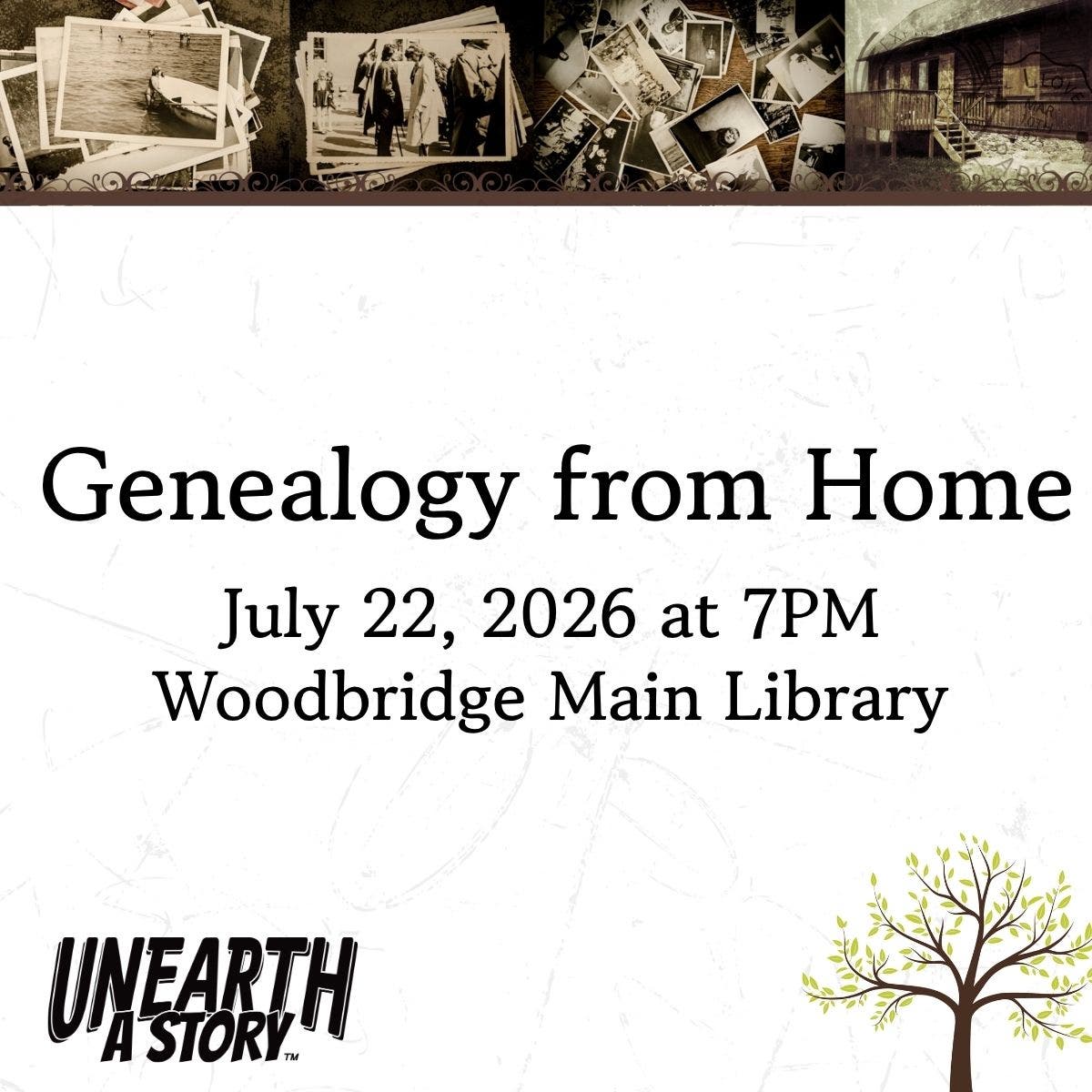 Genealogy from Home