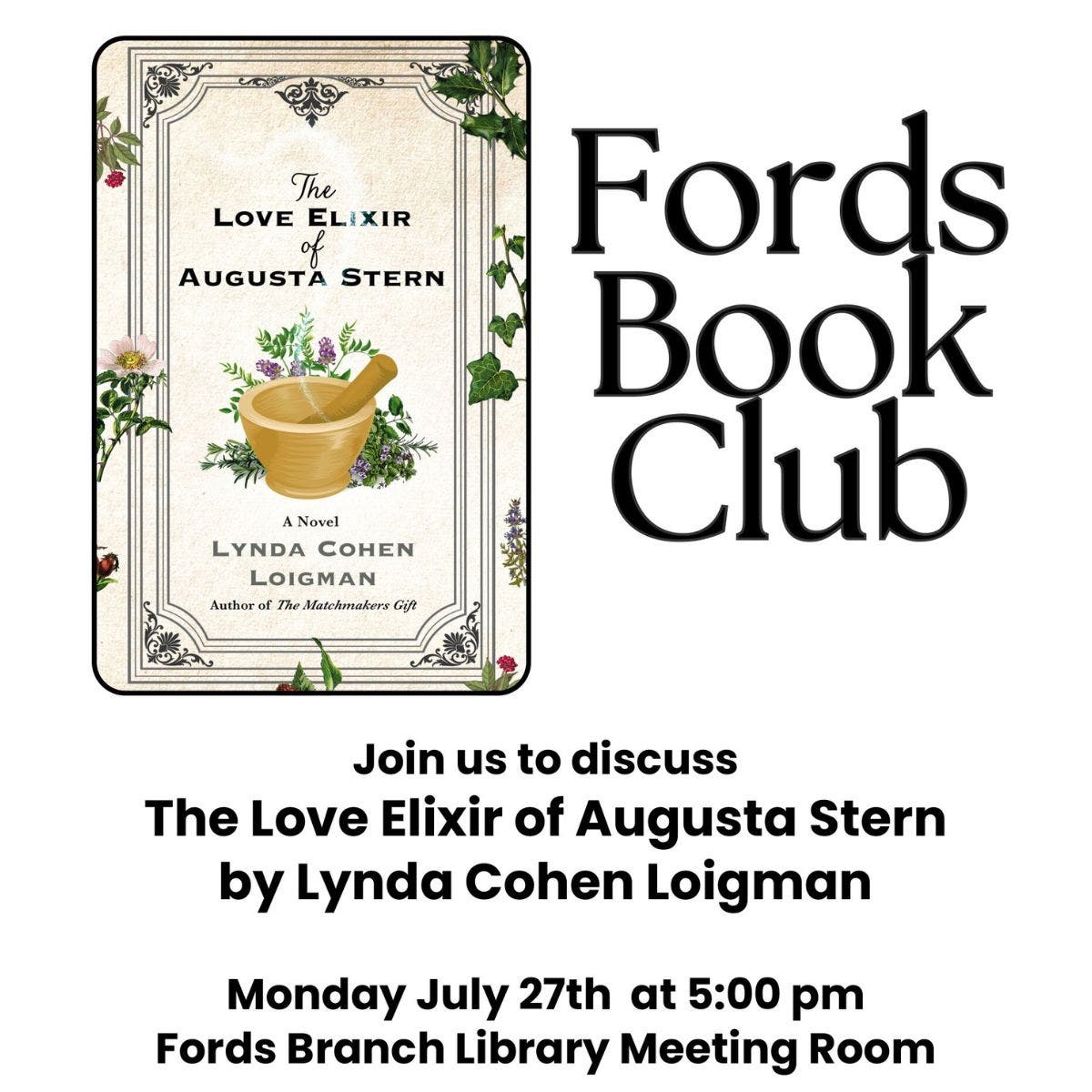 Fords Book Discussion Group