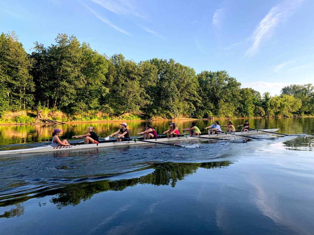 Practice on the Merrimack