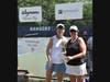 Women's 'Great Balls of Fire' Contest Winner: Debbi Molinaro with Lion Sue Ash, Tournament Co-Chair