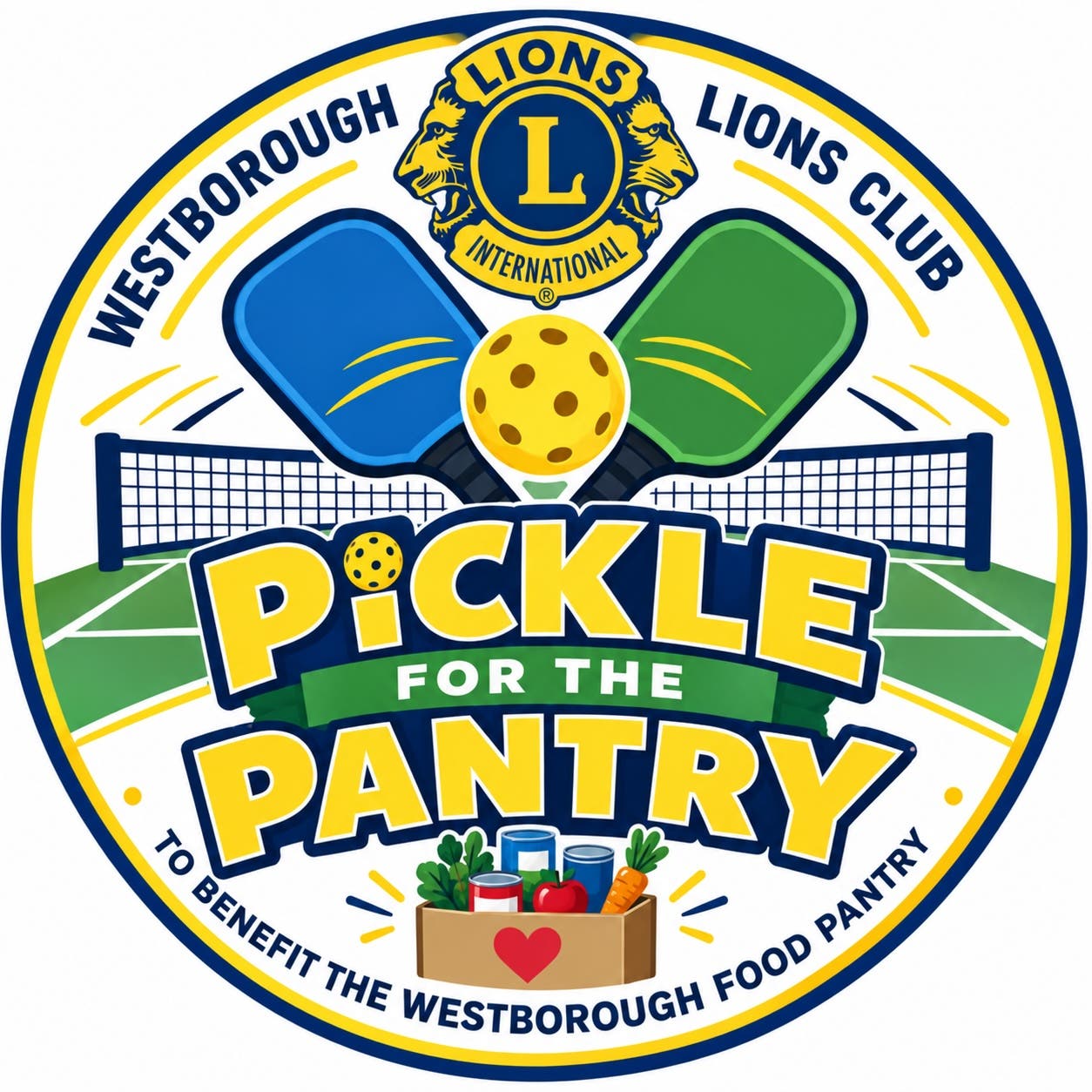 Westborough Lions 'Pickle for the Pantry' Pickleball Fundraiser