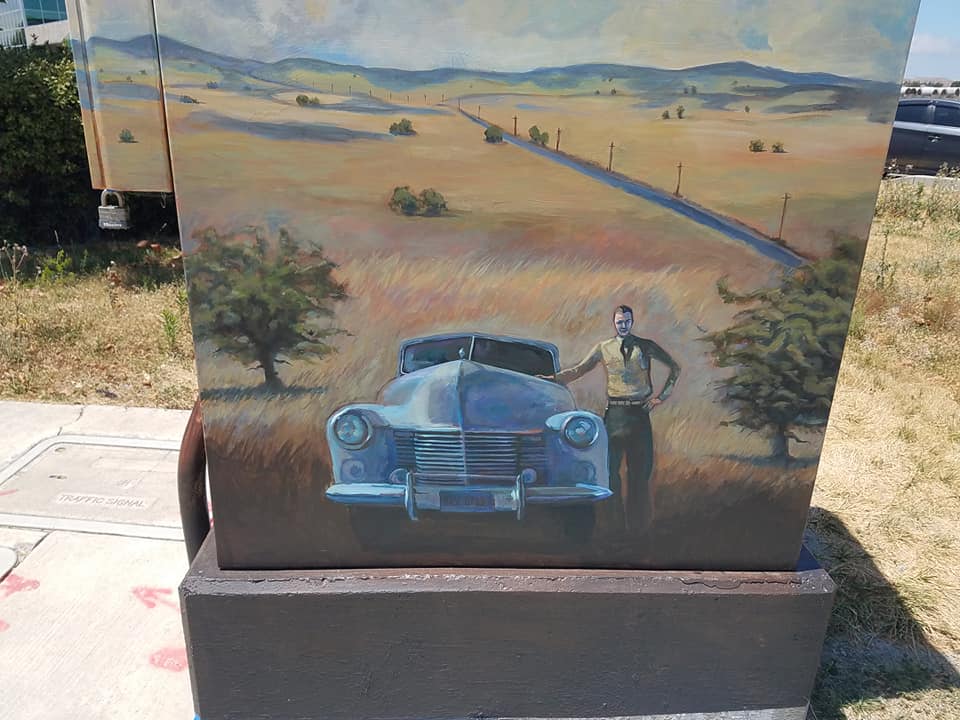 Utility Box Art by Jenn Huber