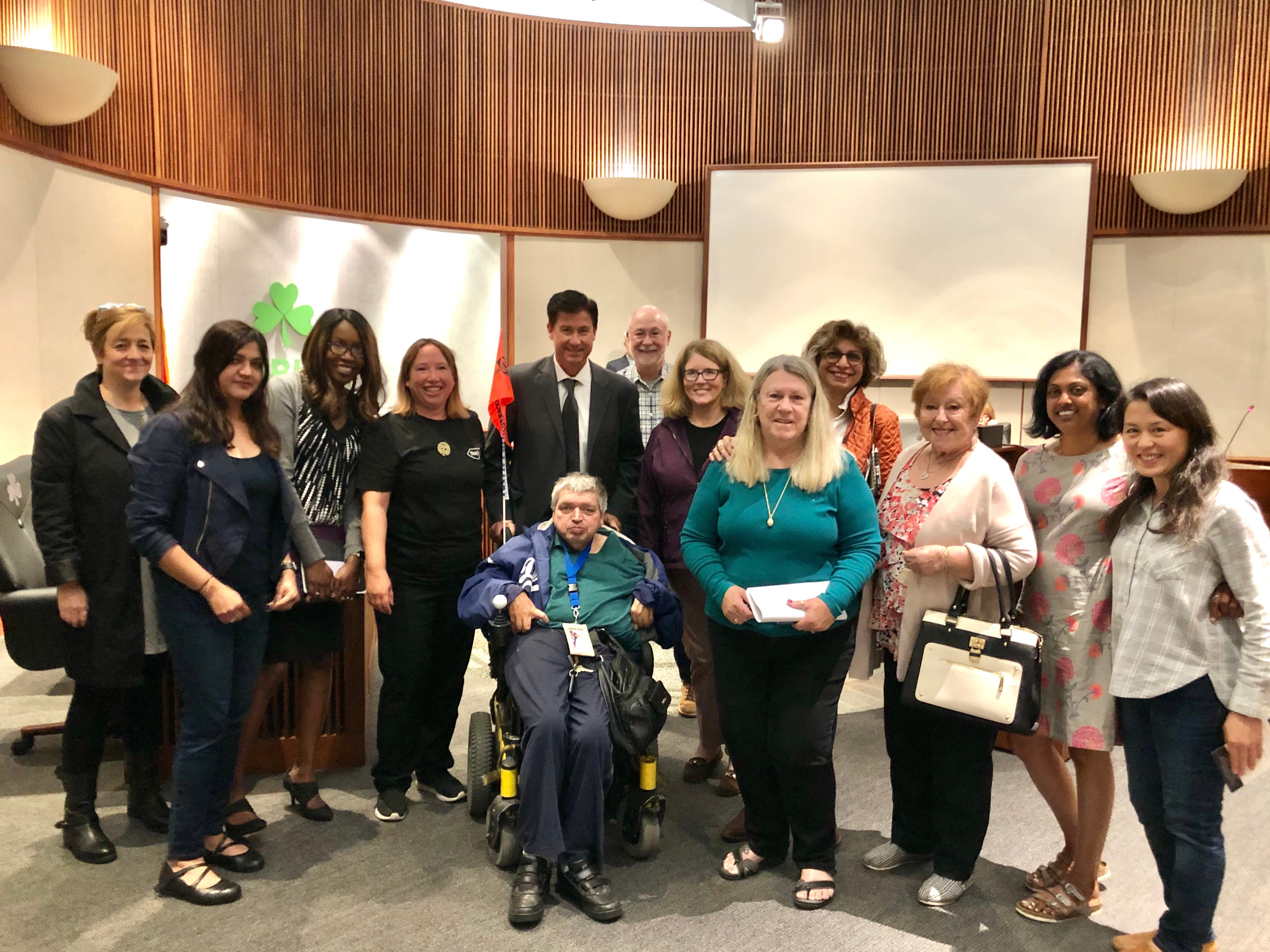 Artists and supporters of Cultural Arts Center