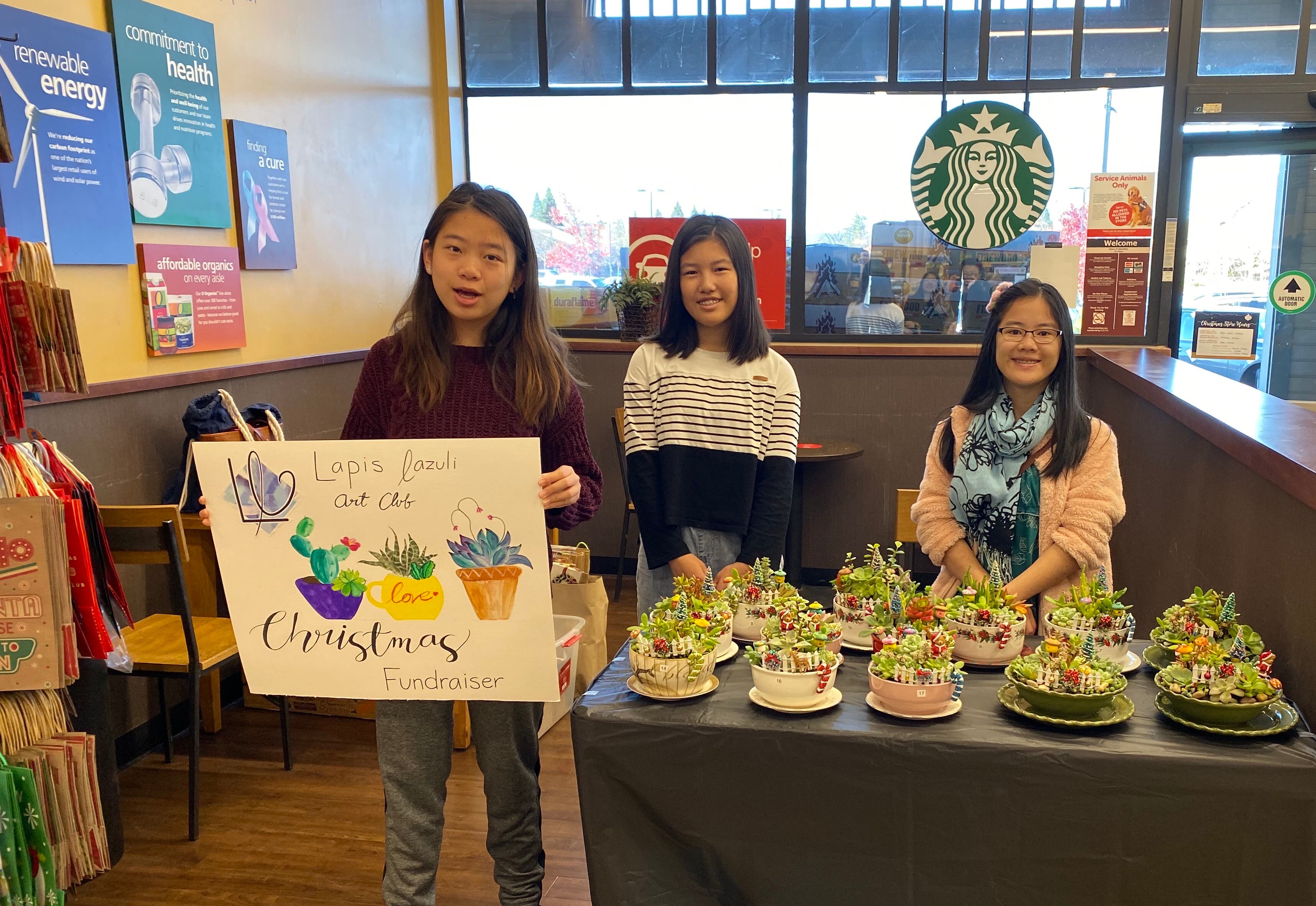 Lapis Lazuli Art Club Fundraiser