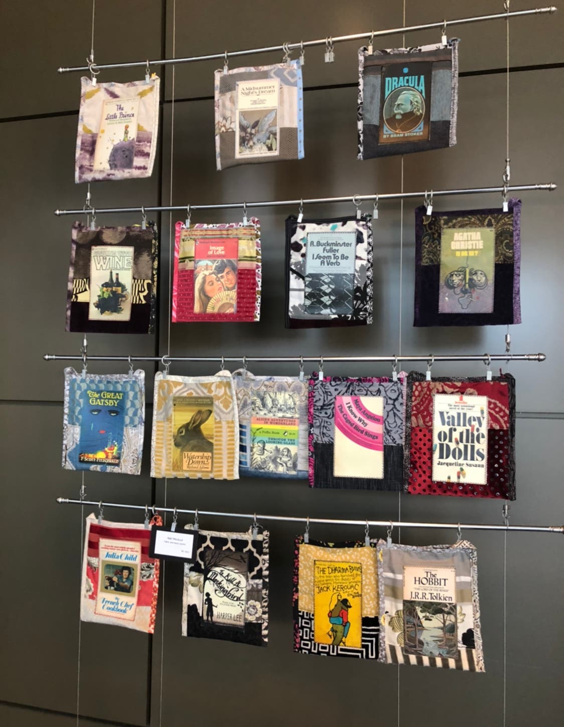 Fabric and book covers Rae Trujello 