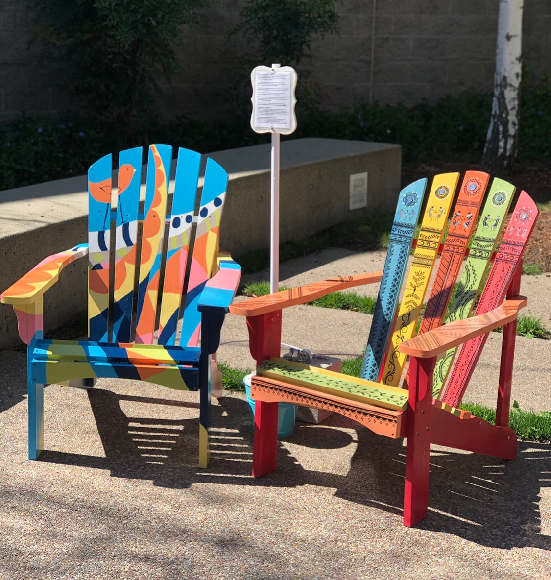 Adirondack Chairs on Public Display at City Hall