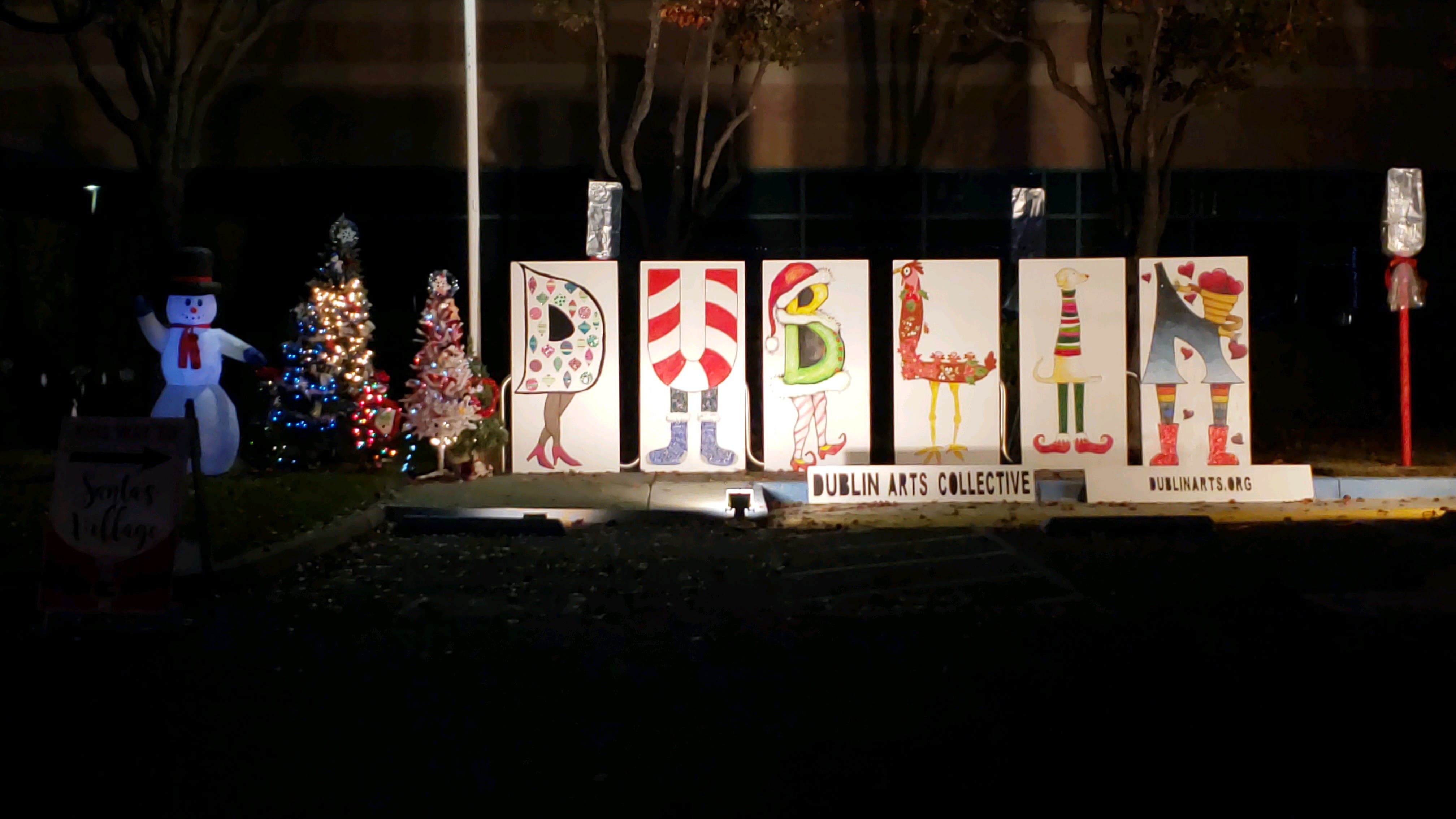 Dublin Letters Display 2020