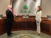 Alameda County Supervisor Scott Haggerty Administers Oath of Office to New Dublin Mayor Melissa Herdandez