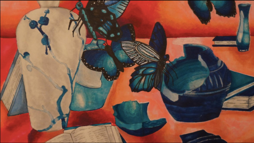 “Limited Colors” by Jihoo (Catherine) Kim, Alcohol Markers, Best in Show