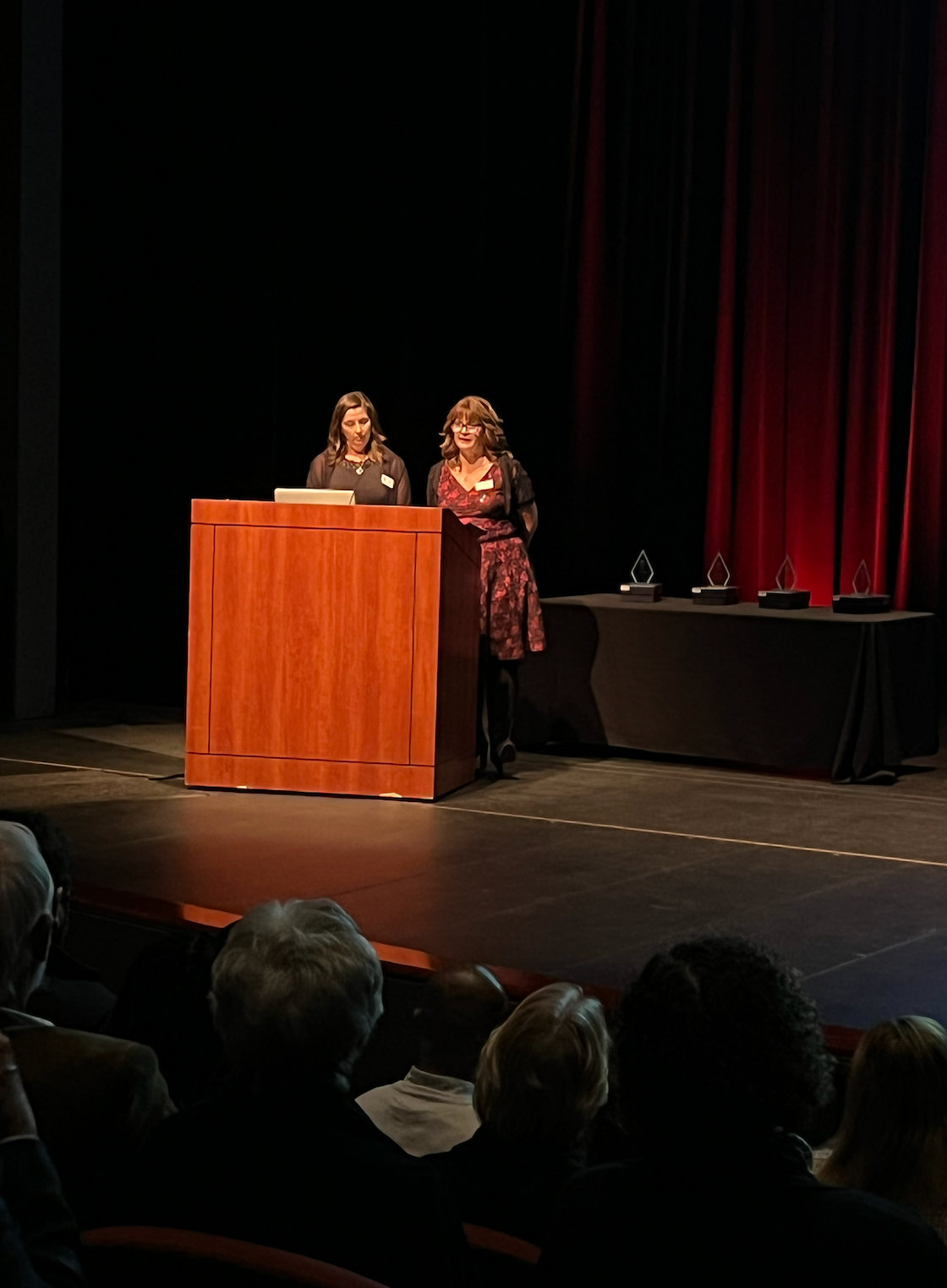 Marti Sutton and Kathy Young