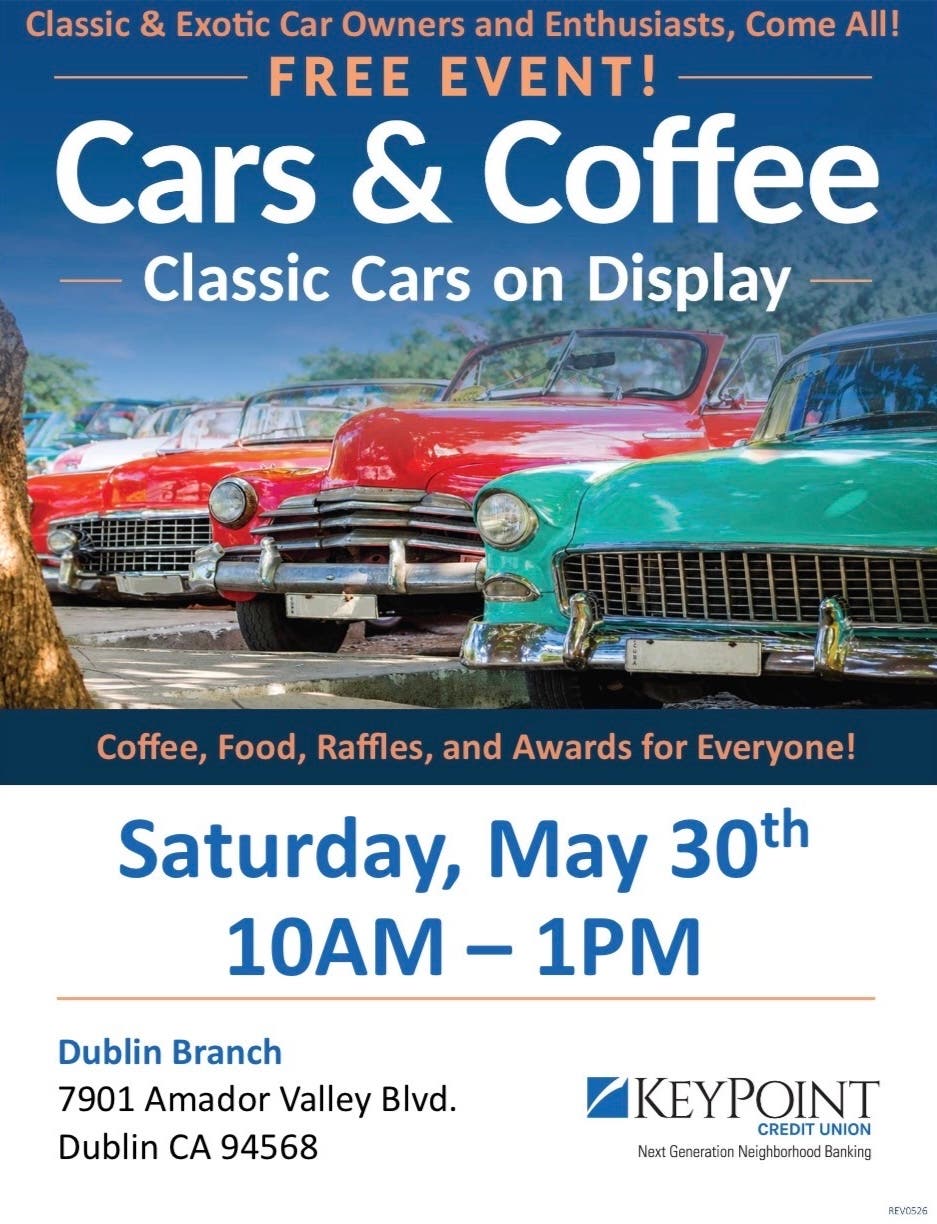 Cars and Coffee at KeyPoint Credit Union