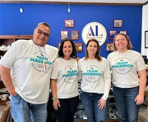 Heartfelt thanks to Corporate Partners from Macerich-Broadway Plaza, Greg Aguirre, Shelly Dress, Tracy Dietlein, and Cheryl LaRondelle for yet another most appreciated visit.