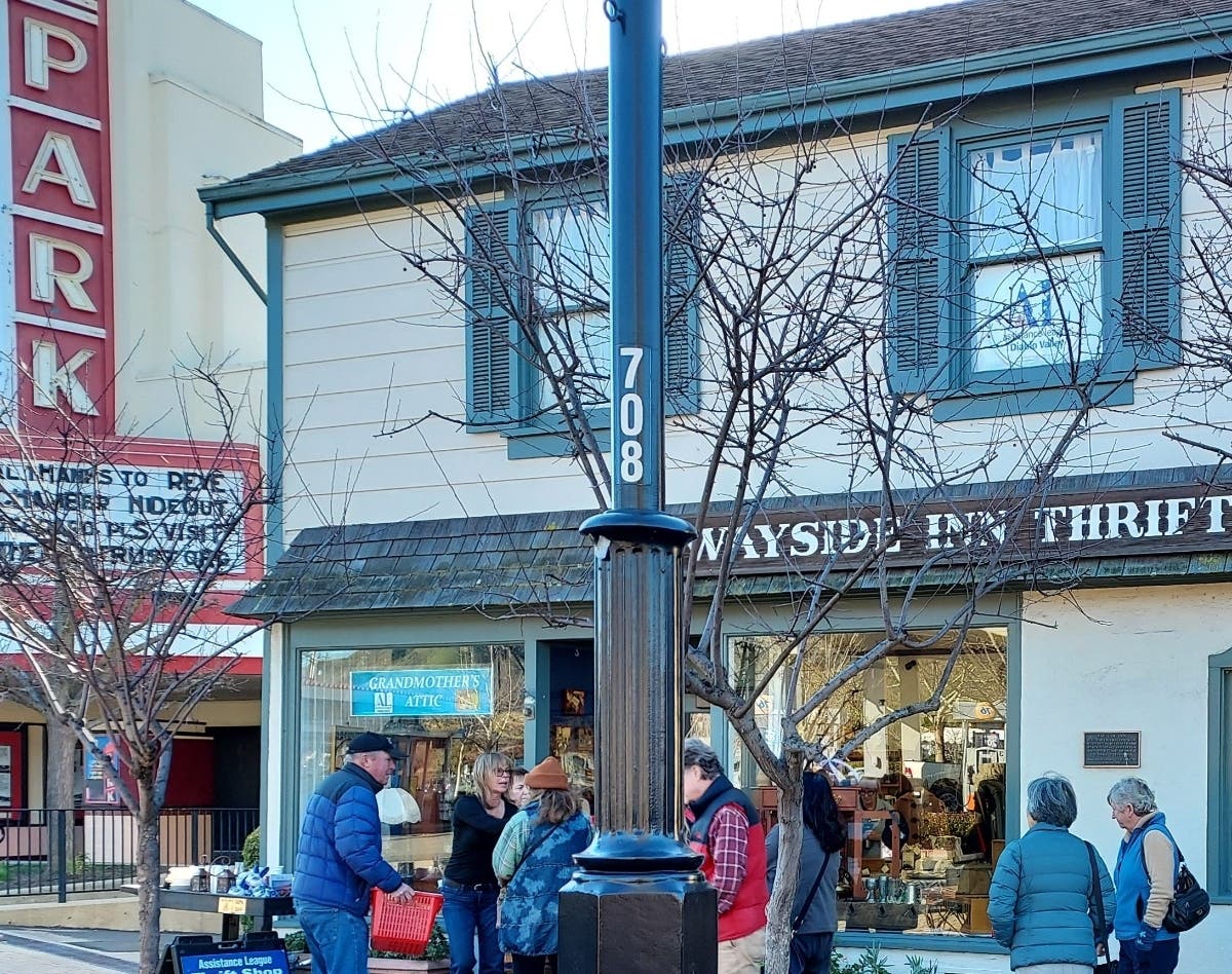 As you enter this well-known landmark, you return to valued times.