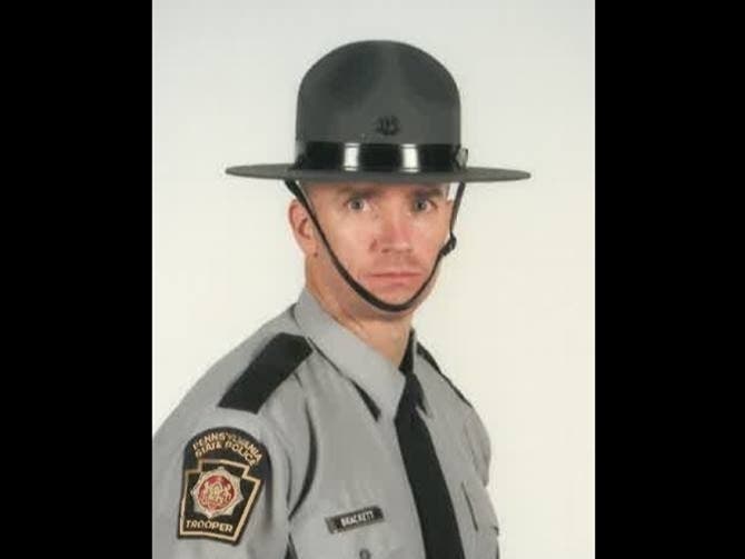 Trooper Donald C. Bracket passed away while on duty Saturday. 