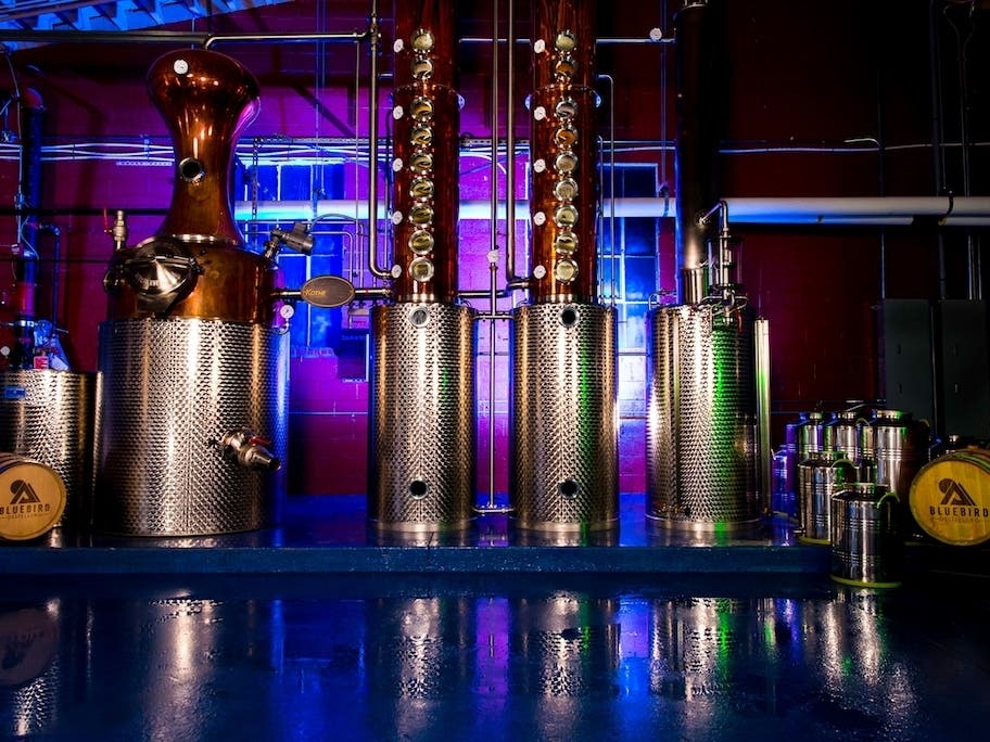 Bluebird Distilling is now making only hand sanitizer as they work to help fight coronavirus.