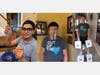 Local high schoolers Kavish Saini, Eeshwar Krishnan, and Samuel Tatum are working hard to produce protective shields using their robotics expertise. 