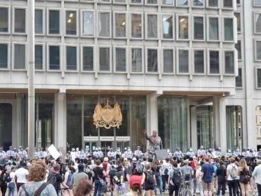 As another day of demonstrations gears up in locations around the state, Gov. Wolf made an appeal to protesters to keep it peaceful.