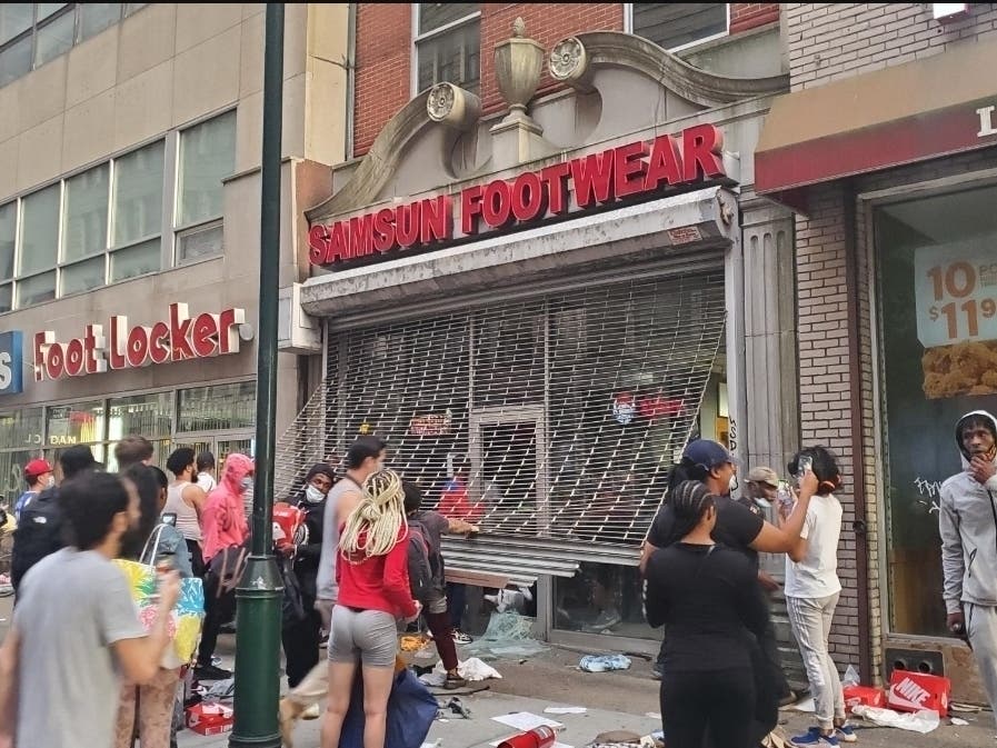 More than 600 guardsman were activated in Pennsylvania to help local police keep order, authorities said Sunday.