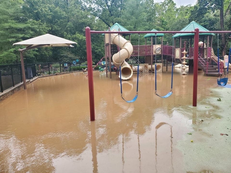 Emergency responders performed 134 water rescues in Montgomery County, saving residents from flooded homes and stranded vehicles. 