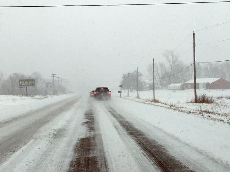 With up to four inches an hour possible in some areas, officials in Pennsylvania are working to clear the roads for vaccine shipments and first responders.