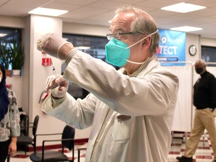 Pennsylvania health officials addressed the state of the ongoing coronavirus inoculation campaign on Tuesday afternoon.