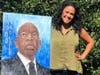 The artistic design for the Black Lives Matter mural in Norristown has been approved, with local artists Drew Montemayor and Jeleata Nicole providing the design work.