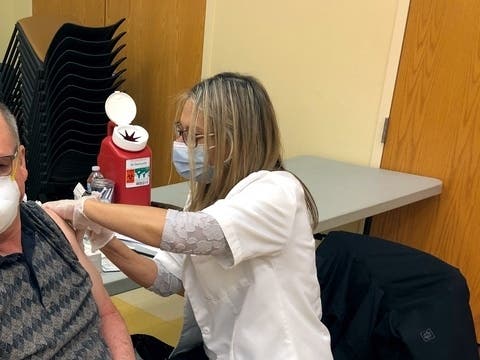 Workers at Montgomery County vaccine clinics are facing "unacceptable" levels of harassment from angry residents, officials say.