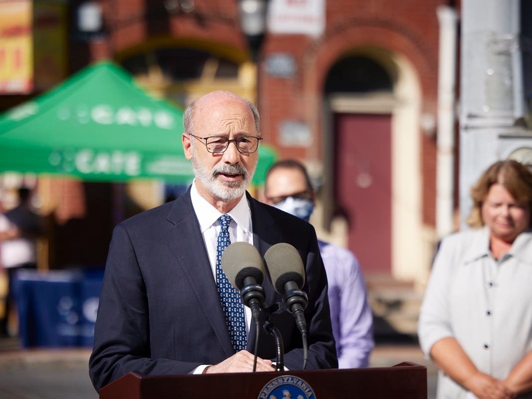 Gov. Wolf will be in Norristown on Wednesday to promote the state's mobile vaccination clinics and continued inoculation efforts against COVID-19.