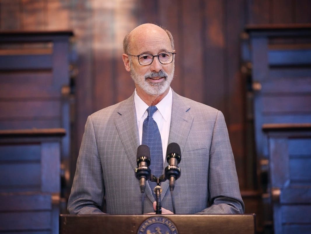 Lawmakers and unions are urging Gov. Wolf to institute stricter mitigation measures statewide in Pennsylvania as the omicron variant surges. 