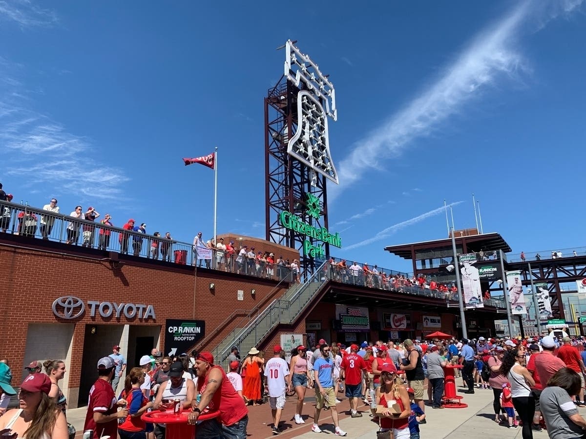 The Phillies home opener has been postponed due to forecasted rain.