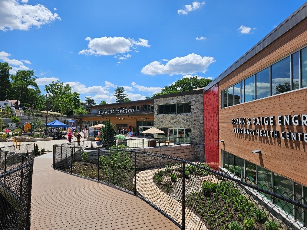 Norristown's Elmwood Park Zoo has recently completed renovations to its animal hospital and welcome center.