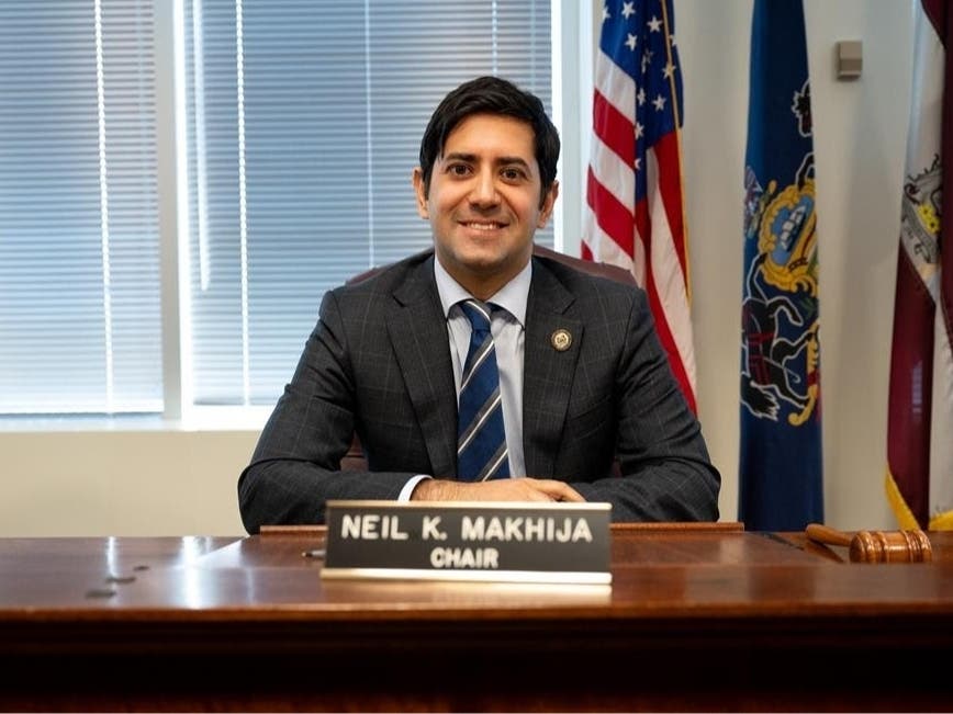 Neil Makhija has been named the new chair of the Montgomery County Board of Commissioners.