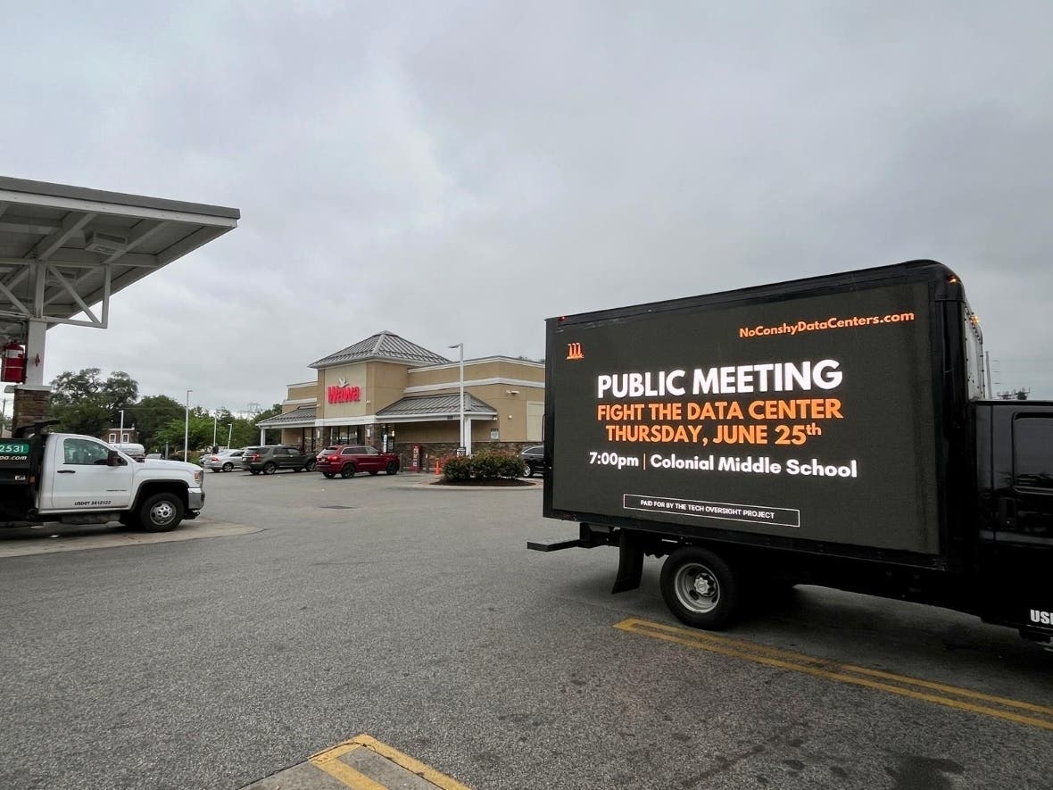 Activists Campaign Against Data Centers In Plymouth Twp. Ahead Of Thursday Meeting