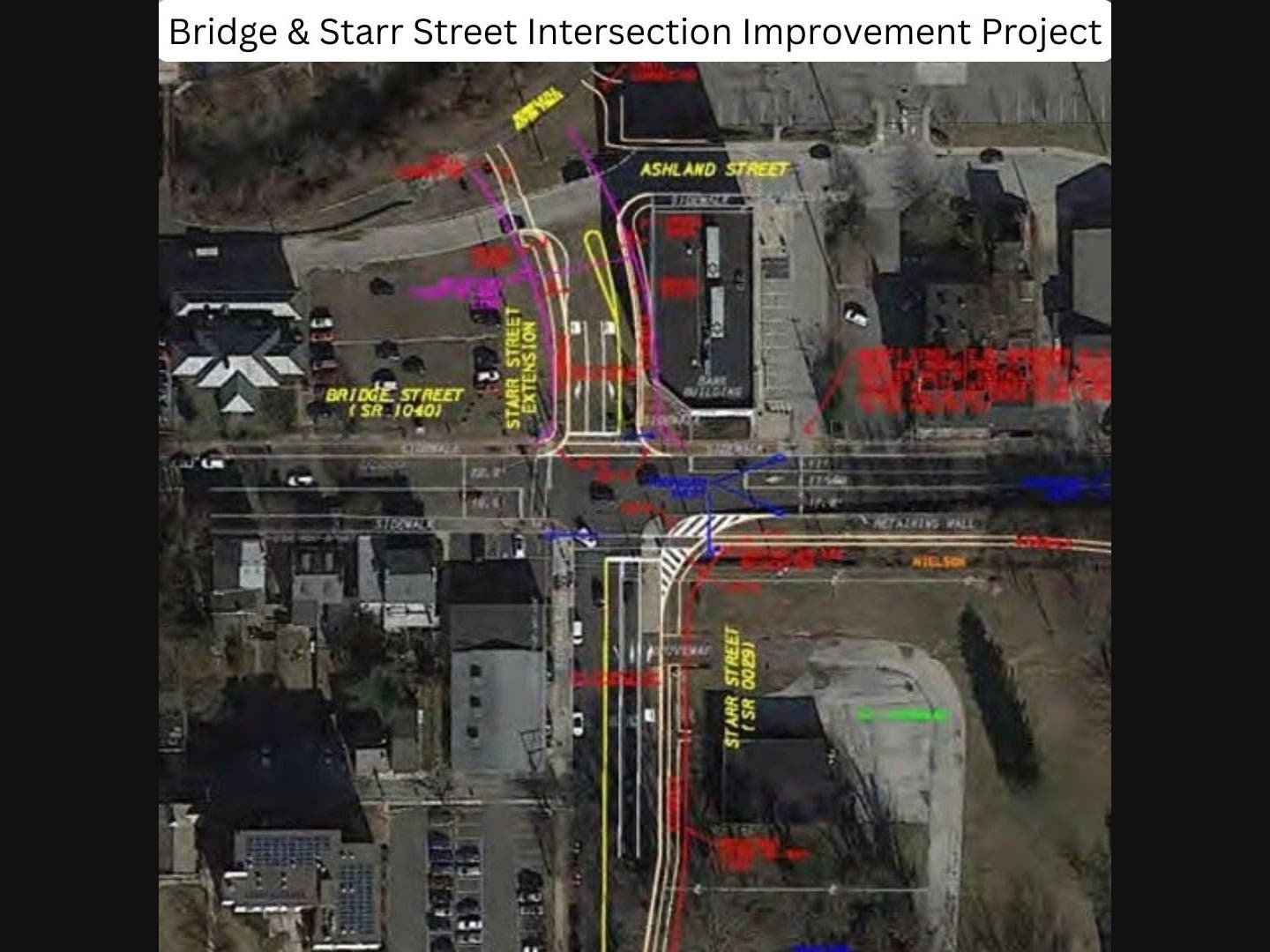 Road work will continue this week at the intersection of Route 29 and Bridge Street in Phoenixville.