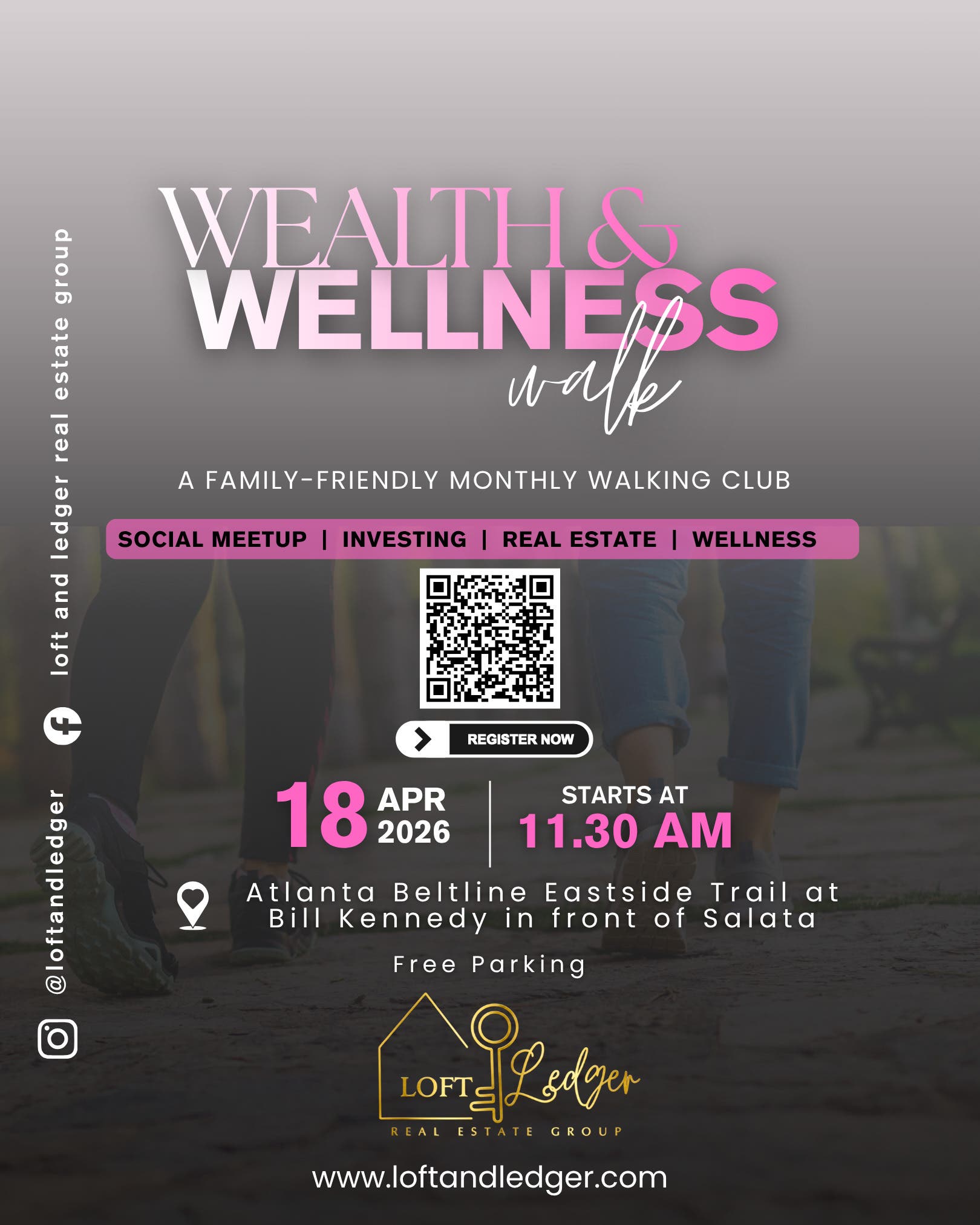 Wealth & Wellness Walk – Monthly Social Walking Club