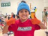 Shopper at 2024 Back to School Shop event finds the perfect hat!