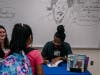 Author/Illustrator Akeem Roberts gave each child a personally signed copy of his new book.