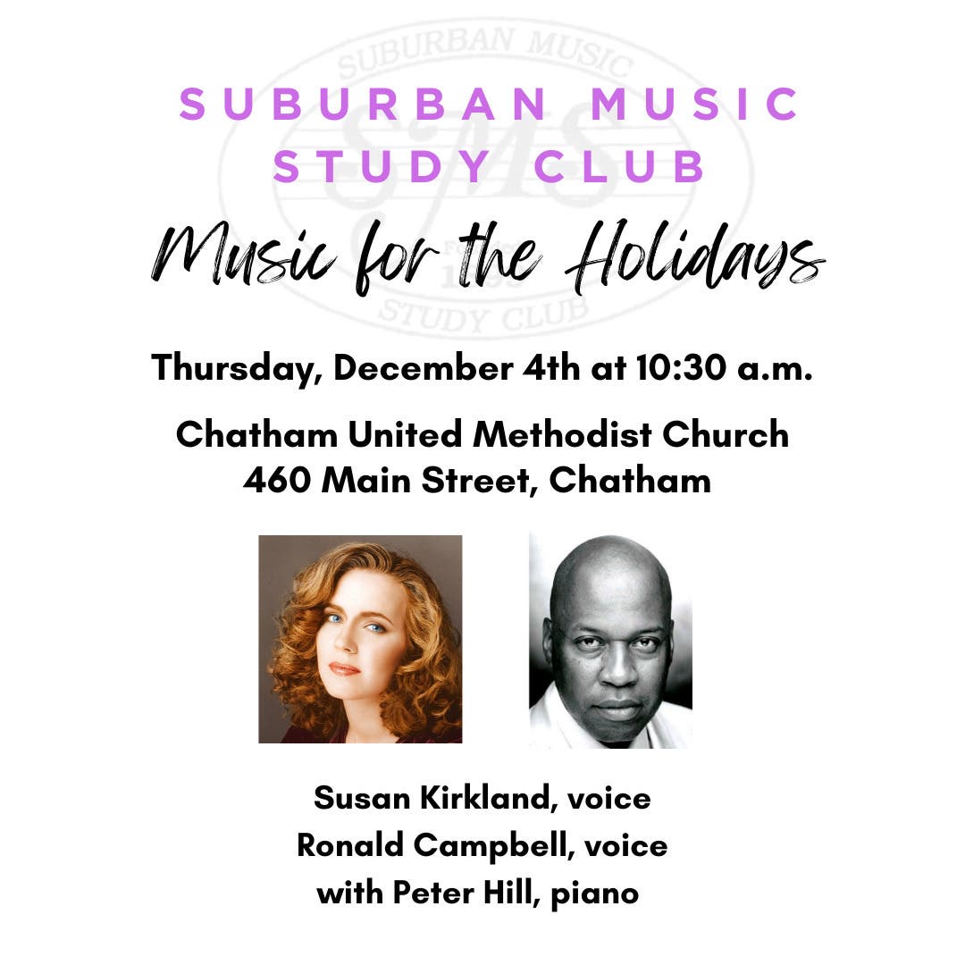 Music For The Holidays, Classical Music Recital