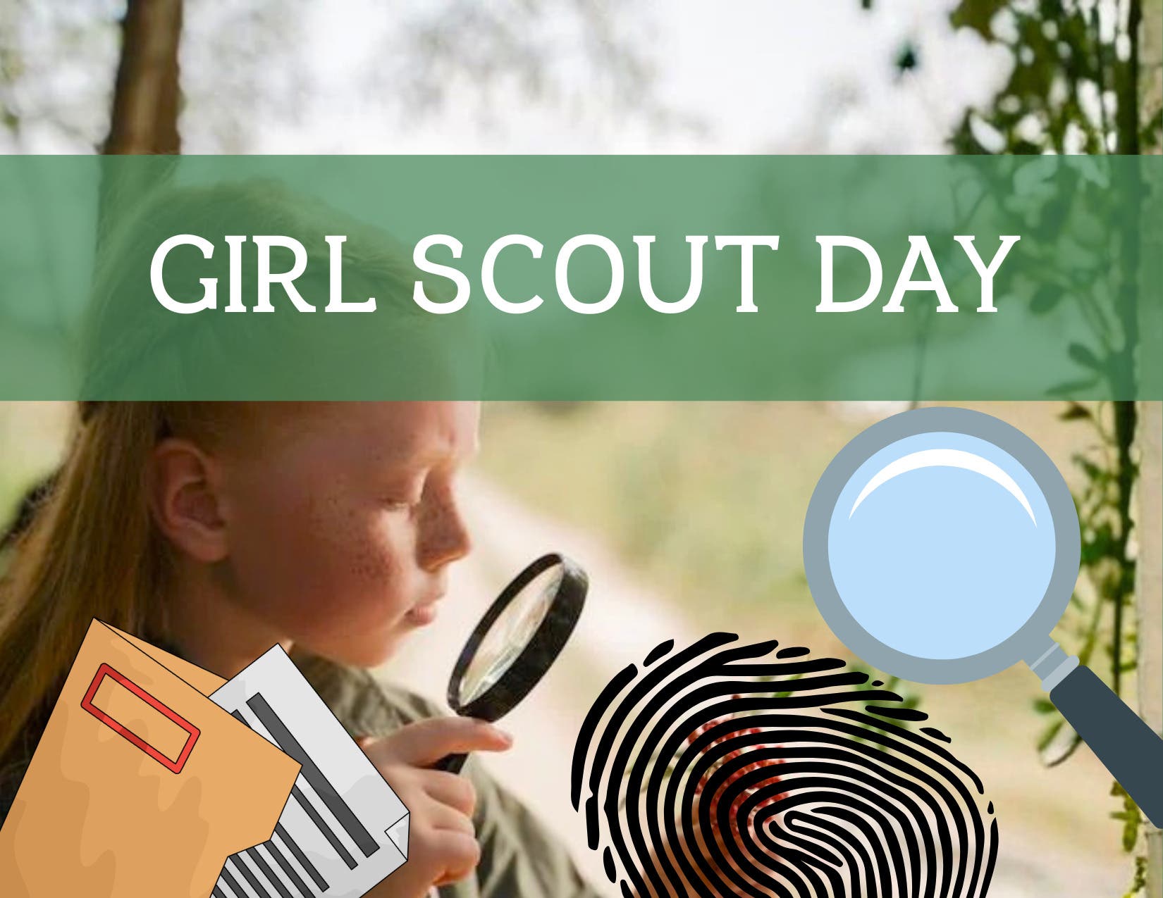 Girl Scout Day: Investigators and Detectives 