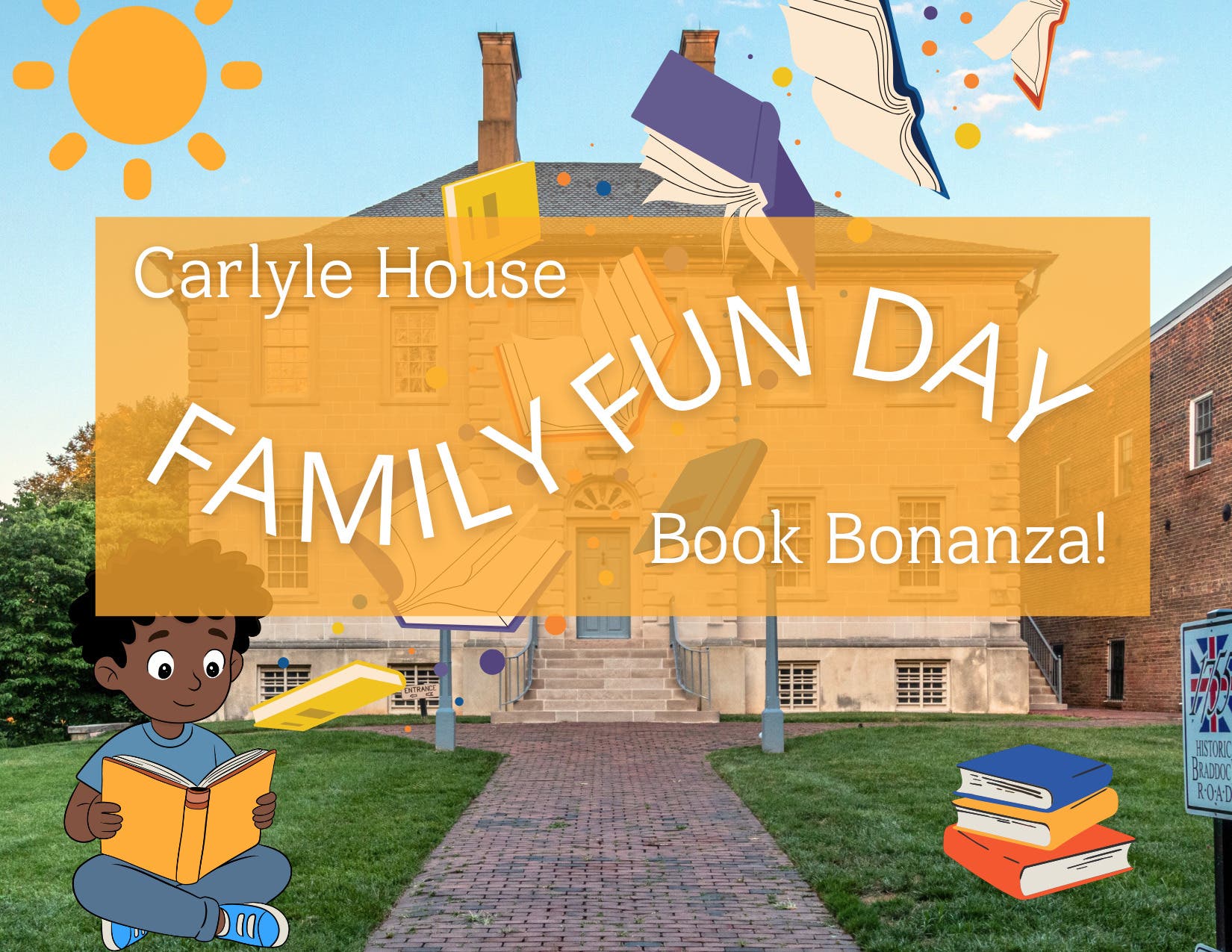 Carlyle House Family Fun Day: Book Bonanza 