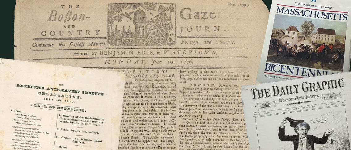 Revolutionary Narratives: From Broadsides to Hollywood