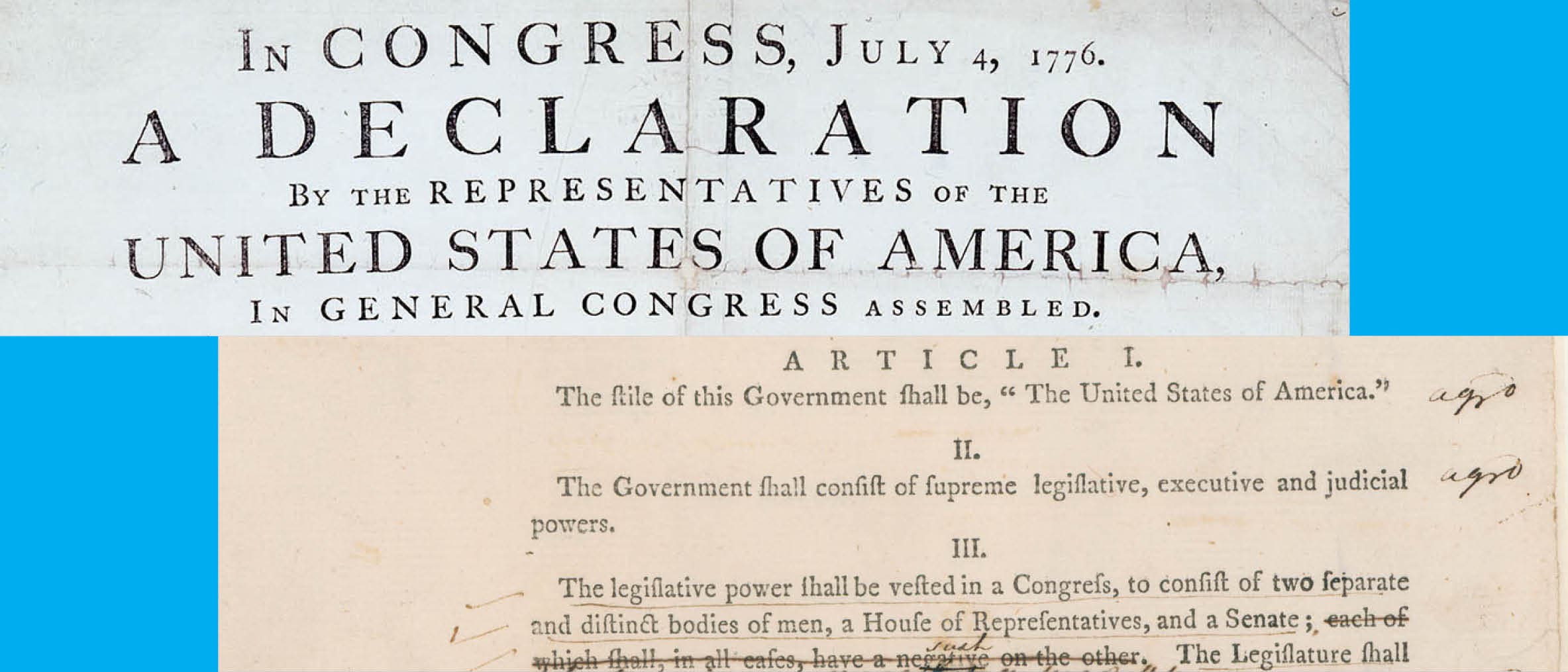 Drafting Independence: Declaration to Constitution