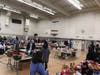 Lots of items donated by many families!