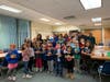 Participants from the community along with members of the Garden Club of Cranford
