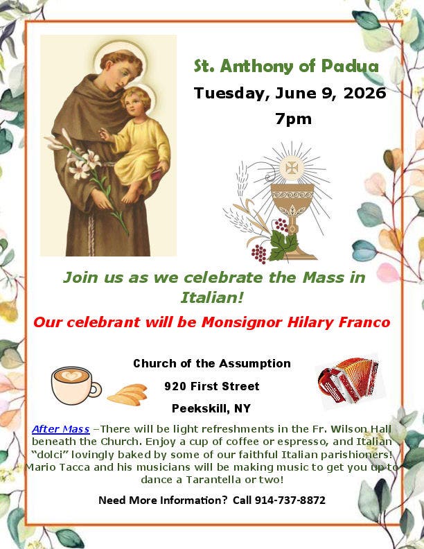 Italian Mass at Church of the Assumption