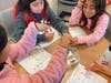 Students plan and carry out an investigation using magnets to determine a solution to clean up a suspicious substance taking over DCM’s building in the Arts & STEM with DCM learning lab Mystery of the Suspicious Substance.